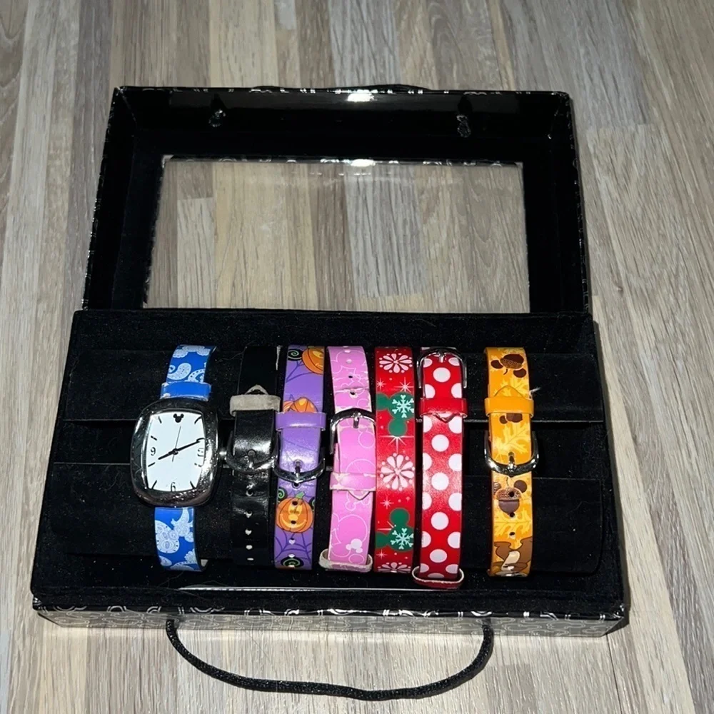 DISNEY parks Mickey Mouse themed watch with changeable bands